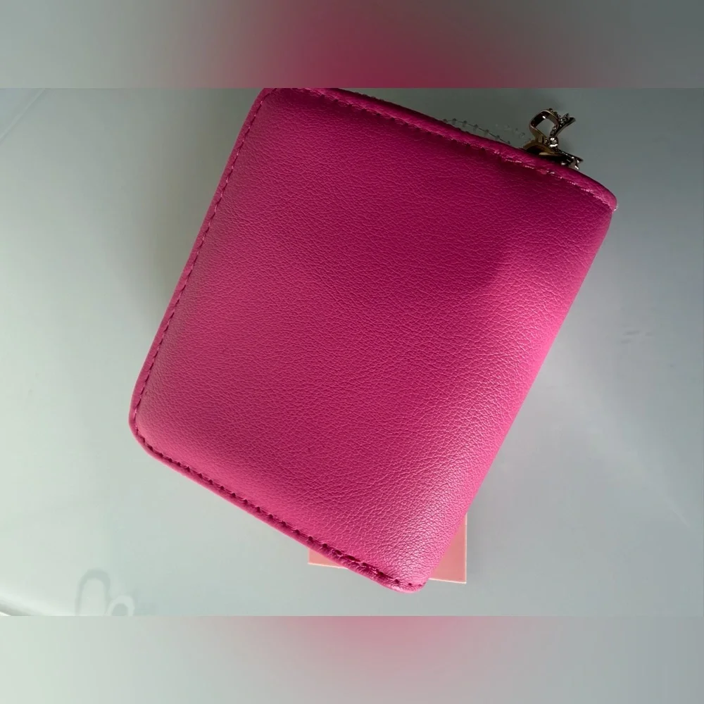 Juicy Couture Pink Bow wallet Card Holder